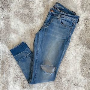 Womens 12 American Eagle Super Low Jegging